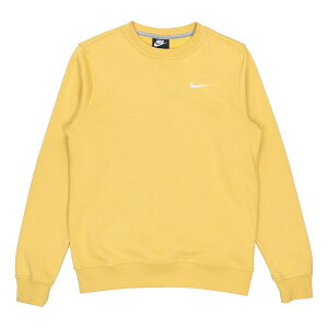 Nike iCL Y Xj[J[ yMen's Nike FW21 Solid Color Fleece Lined Stay Warm Pullover Yellow 916609-761z TCY US_M_XL