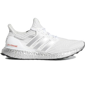 adidas �A�f�B�_�X �����Y �X�j�[�J�[ �yadidas Ultra Boost 4.0 DNA White Silver Metallic Solar Red�z �T�C�Y US_9(27.0cm) Cloud White/Silver Metallic/Solar Red