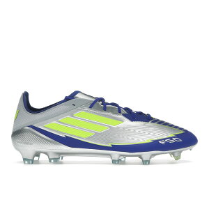 adidas �A�f�B�_�X �����Y �X�j�[�J�[ �yadidas F50 Elite FG Messi Player Pack 1�z �T�C�Y US_8.5(26.5cm) Silver Metallic/Solar Yellow/Lucid Blue