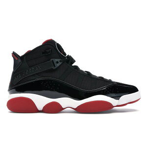 Jordan �W���[�_�� �����Y �X�j�[�J�[ �yJordan 6 Rings Black Varsity Red (2007)�z �T�C�Y US_10.5(28.5cm) Black/Varsity Red-White