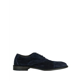 【送料無料】 ミリオーレ メンズ ドレスシューズ シューズ Lace-up shoes Navy blue