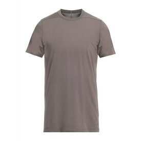 【送料無料】 リックオウエンス メンズ Tシャツ トップス T-shirts Khaki