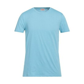 【送料無料】 ビカム メンズ Tシャツ トップス T-shirts Sky blue