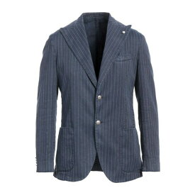 【送料無料】 ブランド メンズ ジャケット＆ブルゾン アウター Blazers Navy blue