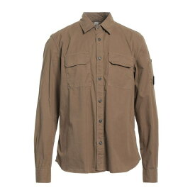 【送料無料】 シーピーカンパニー メンズ シャツ トップス Shirts Khaki