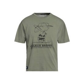 【送料無料】 イン ザ ボックス メンズ Tシャツ トップス T-shirts Military green