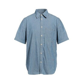 【送料無料】 プラス・ピープル メンズ シャツ トップス Denim shirts Blue