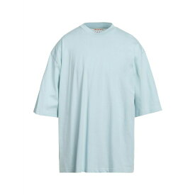 【送料無料】 マルニ メンズ Tシャツ トップス T-shirts Sky blue