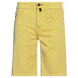 【送料無料】 ヤコブ コーエン メンズ カジュアルパンツ ボトムス Shorts & Bermuda Shorts Yellow