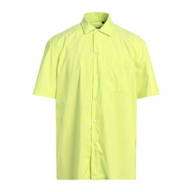 【送料無料】 リュー・ジョー メンズ シャツ トップス Shirts Acid green