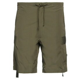 【送料無料】 マハリシ メンズ カジュアルパンツ ボトムス Shorts & Bermuda Shorts Military green