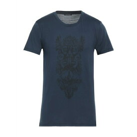 【送料無料】 バルマン メンズ Tシャツ トップス T-shirts Midnight blue