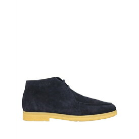 【送料無料】 チャーチ メンズ ブーツ シューズ Ankle boots Navy blue