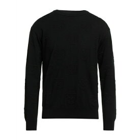 【送料無料】 モスキーノ メンズ ニット&セーター アウター Sweaters Black