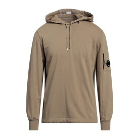 【送料無料】 シーピーカンパニー メンズ パーカー・スウェットシャツ アウター Sweatshirts Khaki