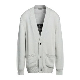 【送料無料】 バルマン メンズ カーディガン アウター Cardigans Light grey