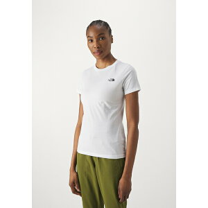 m[XtFCX fB[X TVc gbvX SIMPLE DOME SLIM TEE - Basic T-shirt - white