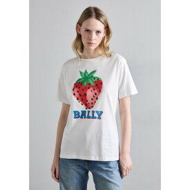 バリー レディース Tシャツ トップス Print T-shirt - white
