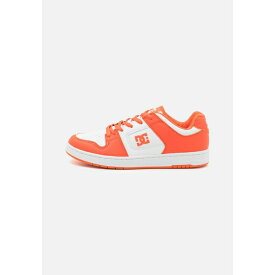 ディーシー メンズ サンダル シューズ MANTECA 4 UNISEX - Skate shoes - white/orange