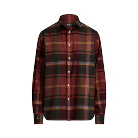 【送料無料】 ラルフローレン レディース シャツ トップス Shirts Burgundy