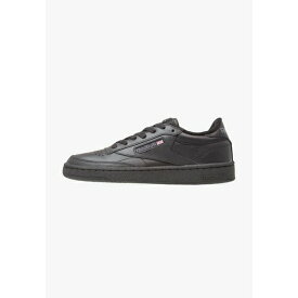 リーボック レディース スニーカー シューズ CLUB C 85 UNISEX - Trainers - black/charcoal