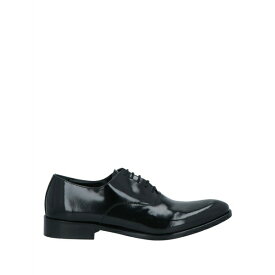 【送料無料】 エフ.リー チェセッティ メンズ ドレスシューズ シューズ Lace-up shoes Black