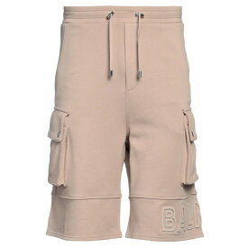 【送料無料】 バルマン メンズ カジュアルパンツ ボトムス Shorts & Bermuda Shorts Light brown