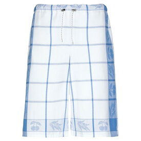 【送料無料】 アフターホームワーク メンズ カジュアルパンツ ボトムス Shorts & Bermuda Shorts White