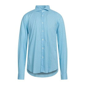 【送料無料】 フェデーリ メンズ シャツ トップス Shirts Sky blue