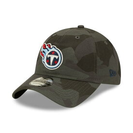 ニューエラ メンズ 帽子 アクセサリー Tennessee Titans New Era Core Classic 2.0 9TWENTY Adjustable Hat Camo