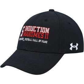 アンダーアーマー メンズ 帽子 アクセサリー Patrick Mahomes Texas Tech Red Raiders Under Armour Football Hall of Fame Adjustable Hat Black