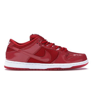 Nike �i�C�L �����Y �X�j�[�J�[ �yNike SB Dunk Low Red Patent Leather�z �T�C�Y US_9(27.0cm) Varsity Red/White-Varsity Red