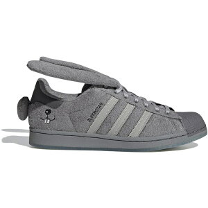 adidas �A�f�B�_�X �����Y �X�j�[�J�[ �yadidas Superstar Melting Sadness Bunny Grey�z �T�C�Y US_9(27.0cm) Grey Three/Grey Two/Grey Five