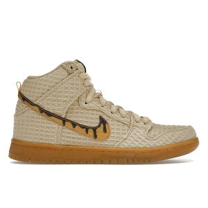 Nike �i�C�L �����Y �X�j�[�J�[ �yNike SB Dunk High Waffle�z �T�C�Y US_8.5(26.5cm) Gold Star/Gum Light Brown-Classic Brown