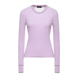 【送料無料】 ロベルトコリーナ レディース ニット&セーター アウター Sweaters Light purple