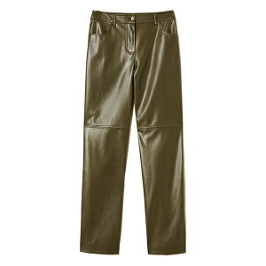 �c�C���Z�b�g ���f�B�[�X �J�W���A���p���c �{�g���X Panelled zip-fastening trousers Green