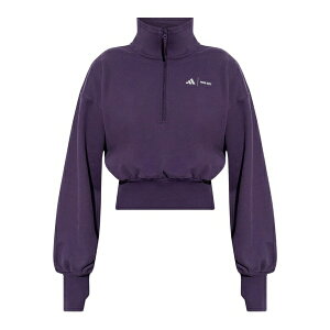 �A�f�B�_�X ���f�B�[�X �j�b�g&�Z�[�^�[ �A�E�^�[ X moon boot ribbed zip-up sweater Purple
