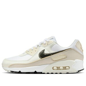 Nike �i�C�L ���f�B�[�X �X�j�[�J�[ �y(WMNS) Nike Air Max 90 'White Light Orewood Brown' HM8128-101�z �T�C�Y US_8(25.0cm)