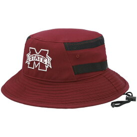 アディダス メンズ 帽子 アクセサリー Mississippi State Bulldogs adidas 2021 Sideline AEROREADY Bucket Hat Maroon