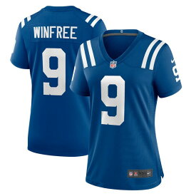 ナイキ レディース ユニフォーム トップス Juwann Winfree Indianapolis Colts Nike Women's Team Game Jersey Royal