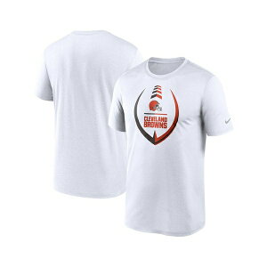 iCL Y Vc gbvX Men's White Cleveland Browns Icon Legend Performance T-shirt White