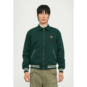 t[ Y T_ V[Y TRACK LINED - Bomber Jacket - moss agate