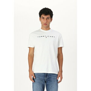 g~[qtBK[ Y T_ V[Y LINEAR LOGO TEE - Basic T-shirt - white