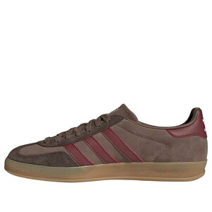 adidas AfB_X Y Xj[J[ yadidas Gazelle Indoor 'Earth Strata Shadow Red' JQ8398z TCY US_12(30.0cm)