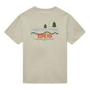 New Balance ニューバランス メンズ スニーカー 【New Balance Logo Graphic T-Shirt 'Beige' AMT22367-LGB】 サイズ US_M_S