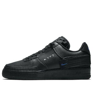 Nike �i�C�L �����Y �X�j�[�J�[ �yNike Air Force 1 Type 'Black Photo Blue' AT7859-001�z �T�C�Y US_6(24.0cm)