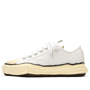 Maison MIHARA YASUHIRO �~�n�����X�q�� �����Y �X�j�[�J�[ �yMaison MIHARA YASUHIRO PETERSON VL OG Sole Canvas Low-top Sneaker 'White' A09FW733-WHT�z �T�C�Y US_10(28.0cm)