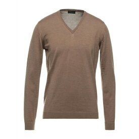 【送料無料】 ロベルトコリーナ メンズ ニット&セーター アウター Sweaters Camel