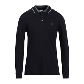 【送料無料】 ゲス メンズ ポロシャツ トップス Polo shirts Midnight blue