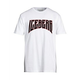 【送料無料】 アイスバーグ メンズ Tシャツ トップス T-shirts White